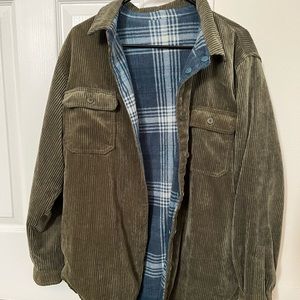 Reversible Corduroy Flannel